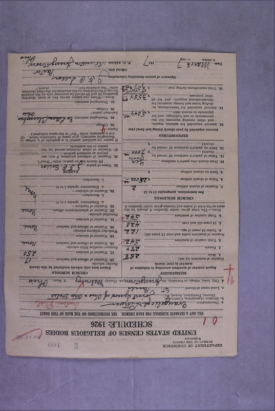 Scan of Synod of the Reformed Presbyterian Church of North America: 169