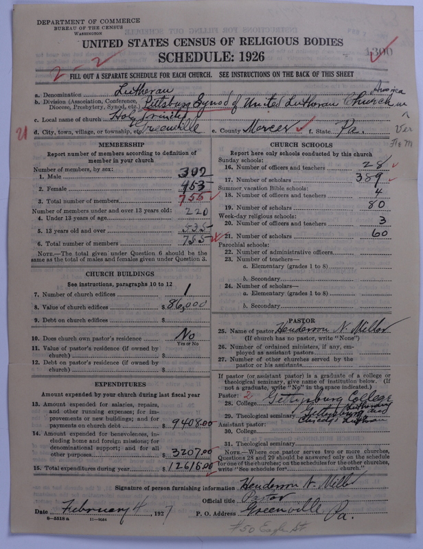 Scan of United Lutheran Church in America: 1300