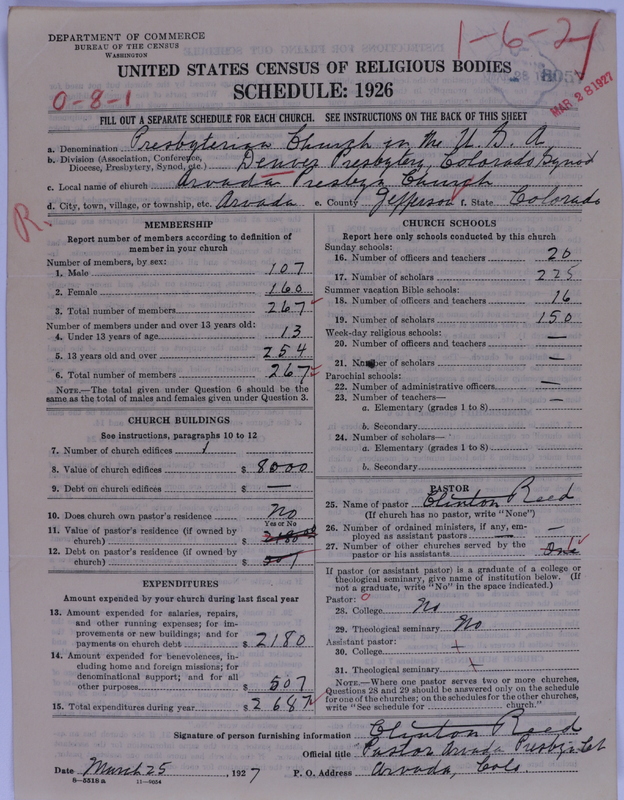 Scan of Presbyterian Church in the United States of America: 8057