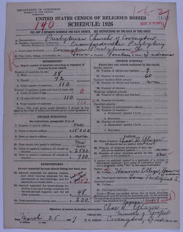 Scan of Presbyterian Church in the United States of America: 3157