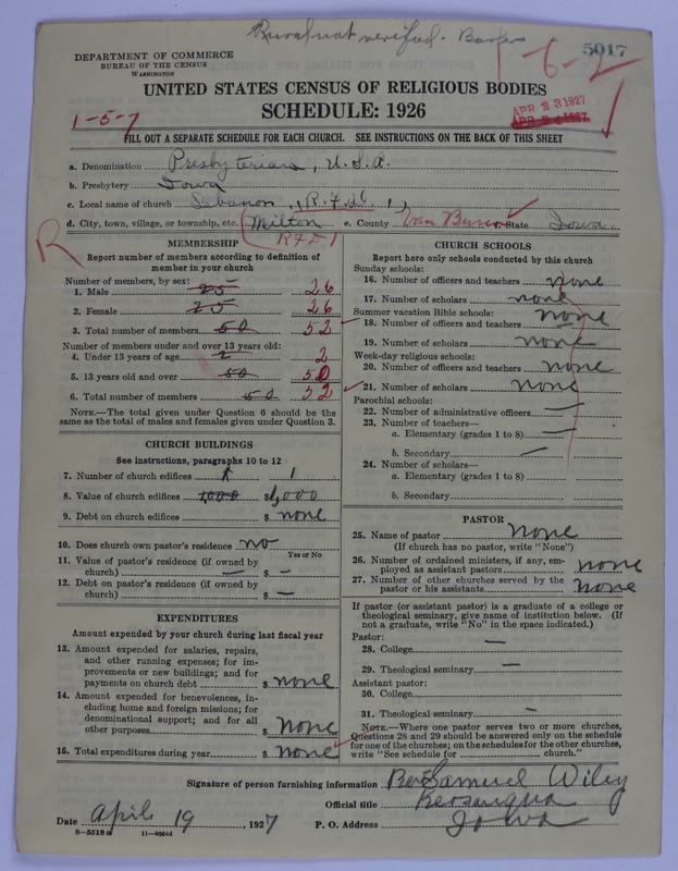 Scan of Presbyterian Church in the United States of America: 5017