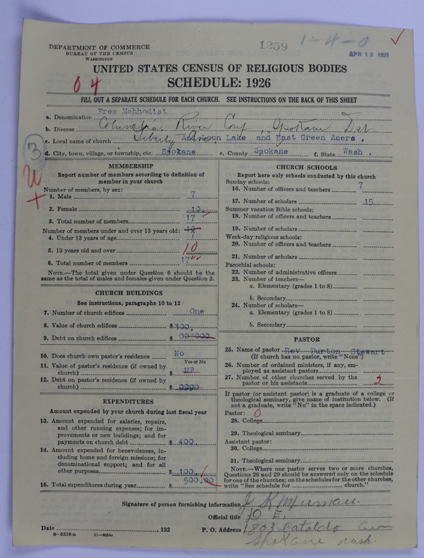 Scan of Free Methodist Church of North America: 1259