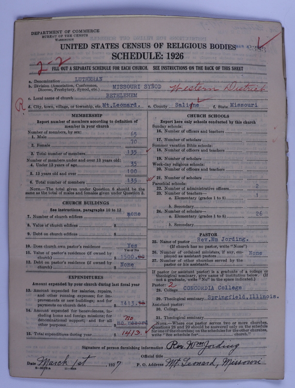Scan of Evangelical Lutheran Synodical Conference of America: Evangelical Lutheran Synod of Missouri, Ohio, and Other States: 2383