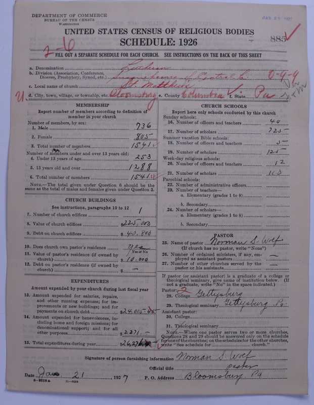 Scan of United Lutheran Church in America: 885