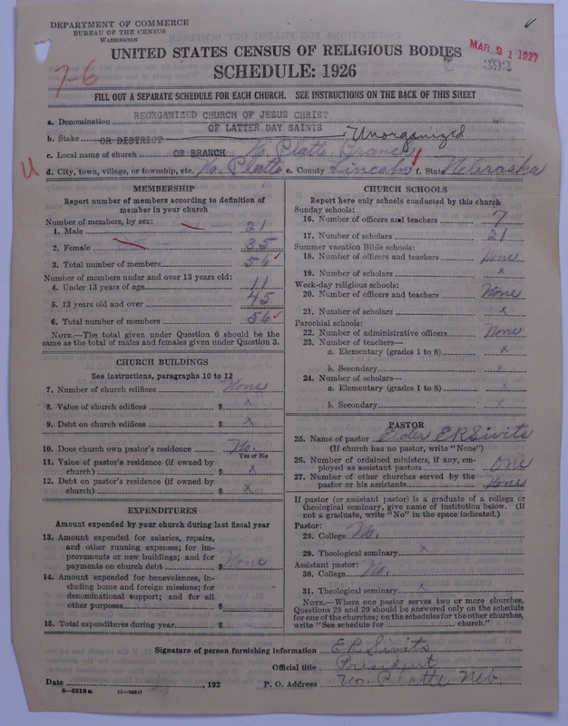 Scan of Reorganized Church of Jesus Christ of Latter Day Saints: 392