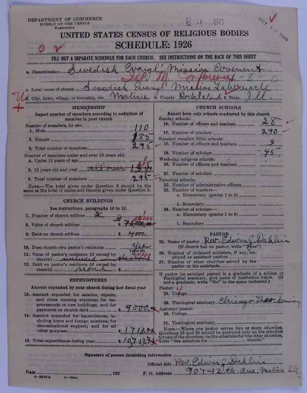 Scan of Swedish Evangelical Mission Covenant of America: 86