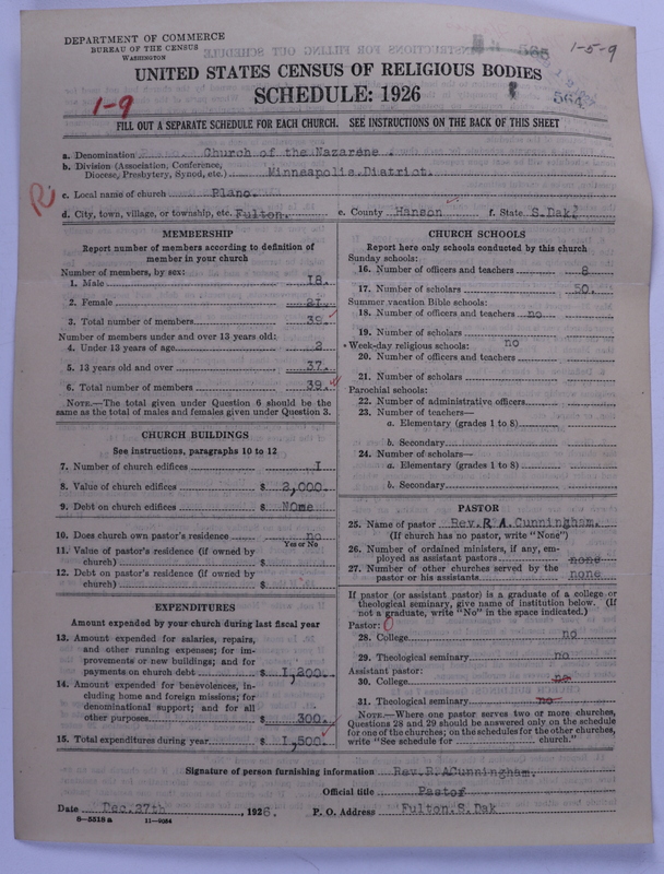 Scan of Church of the Nazarene: 564