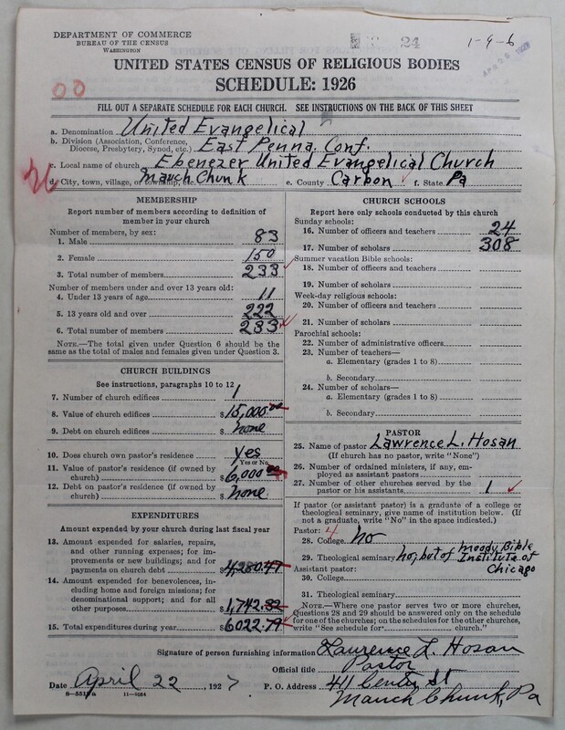 Scan of Evangelical Congregational Church: 24