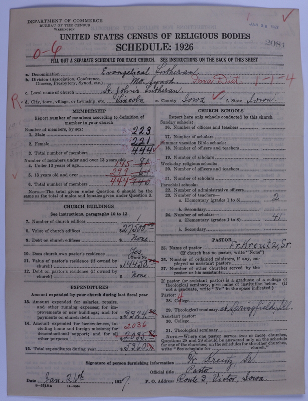 Scan of Evangelical Lutheran Synodical Conference of America: Evangelical Lutheran Synod of Missouri, Ohio, and Other States: 2081