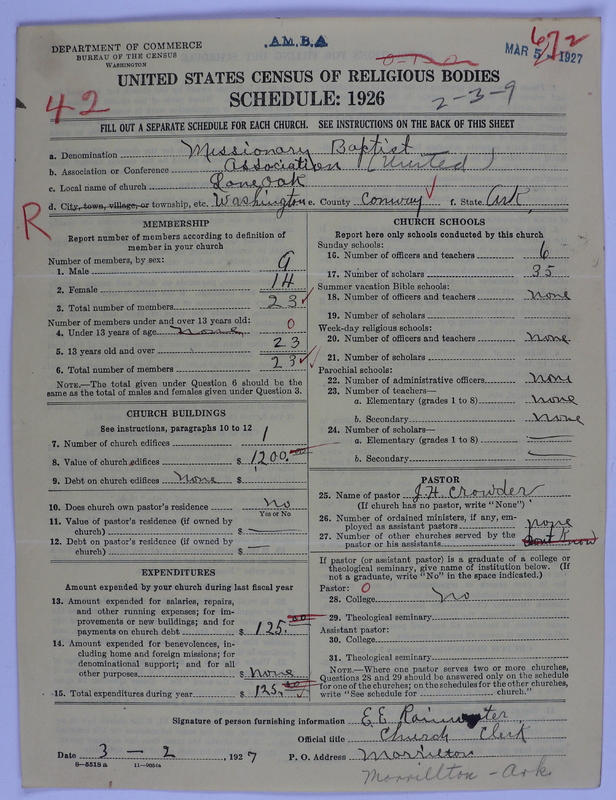 Scan of Landmark Baptist of America: 672