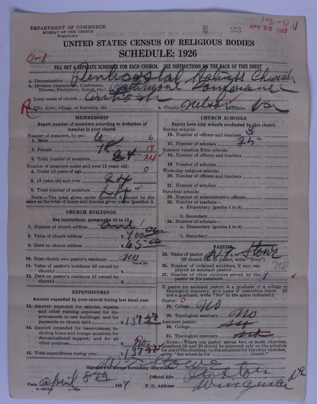 Scan of Pentecostal Holiness Church: 23