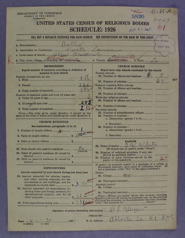 Scan of Negro Baptists: 5820