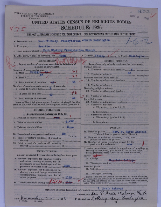 Scan of Presbyterian Church in the United States of America: 8332