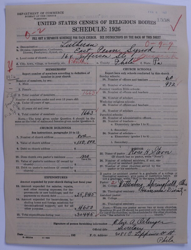 Scan of United Lutheran Church in America: 1558