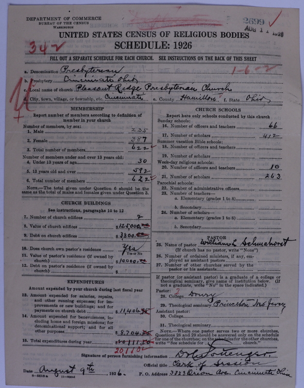 Scan of Presbyterian Church in the United States of America: 2699
