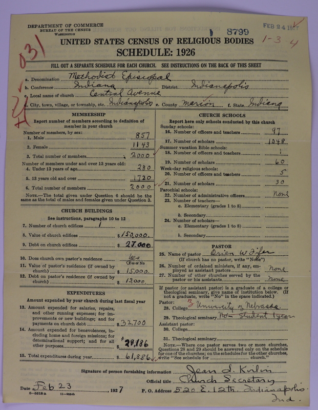 Scan of Methodist Episcopal Church: 8799
