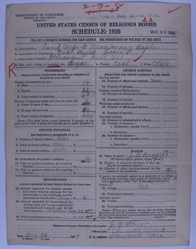 Scan of Missionary Baptist General Assembly of Oklahoma: 22