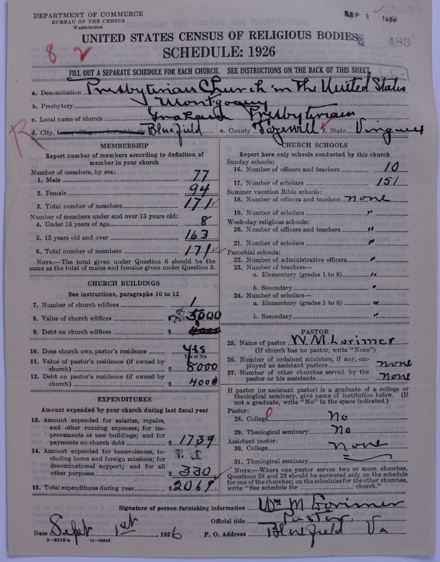 Scan of Presbyterian Church in the United States: 483