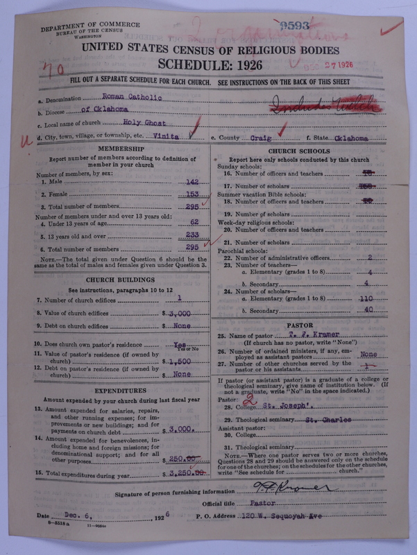 Scan of Roman Catholic Church: 9593