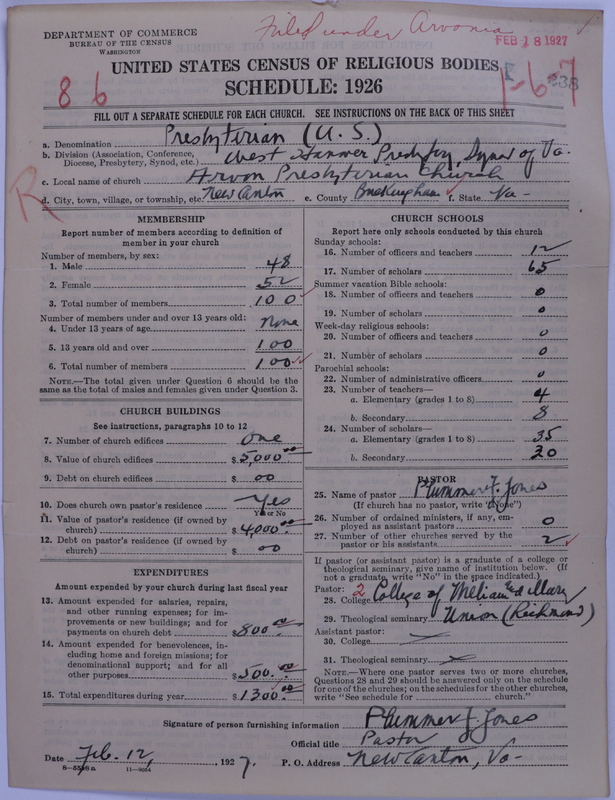 Scan of Presbyterian Church in the United States: 238