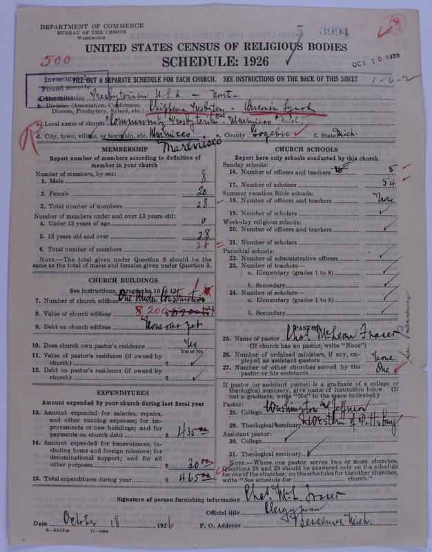 Scan of Presbyterian Church in the United States of America: 3994
