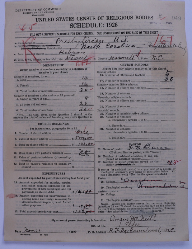 Scan of Presbyterian Church in the United States: 949