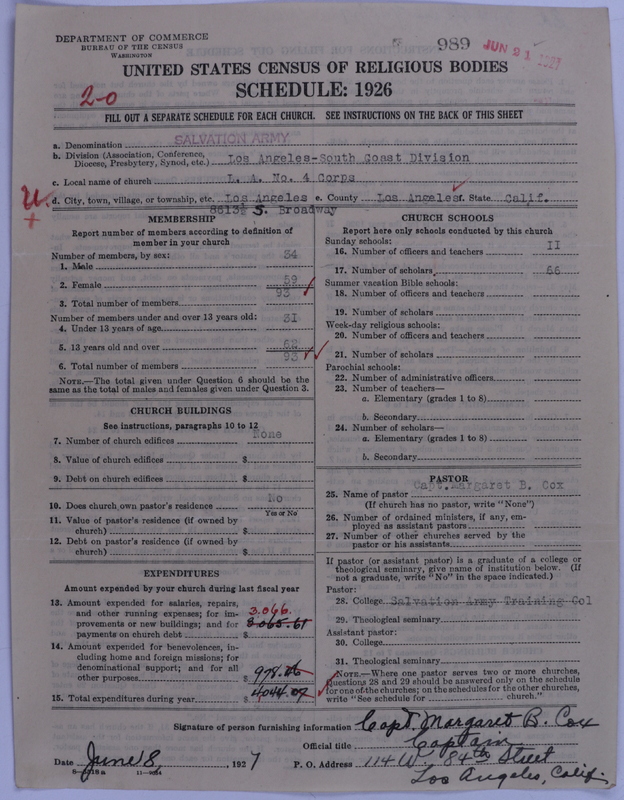 Scan of Salvation Army: 989