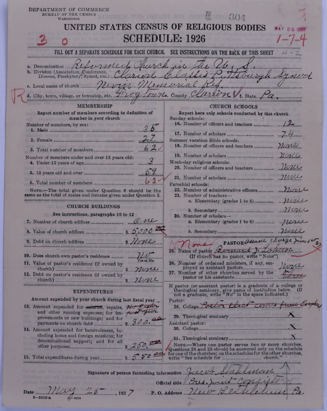 Scan of Reformed Church in the United States: 304