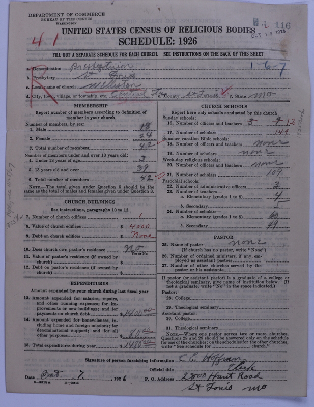 Scan of Presbyterian Church in the United States: 116