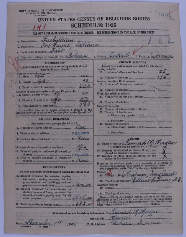 Scan of Presbyterian Church in the United States of America: 3141