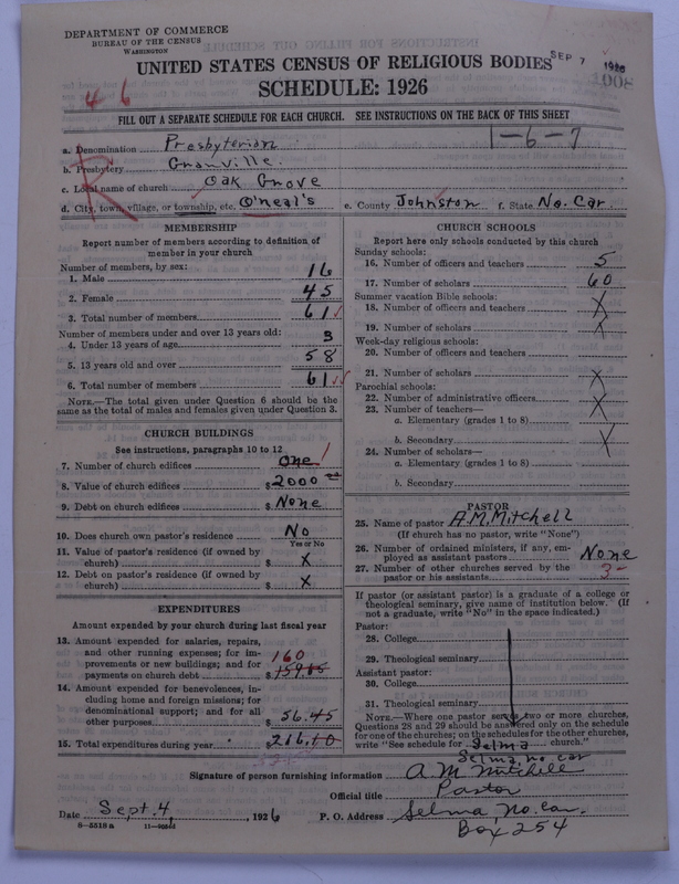 Scan of Presbyterian Church in the United States: 1008