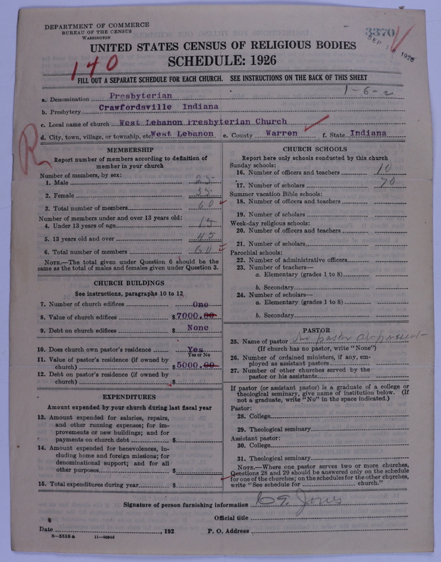 Scan of Presbyterian Church in the United States of America: 3370
