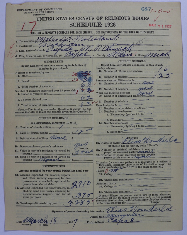 Scan of Methodist Protestant Church: 687