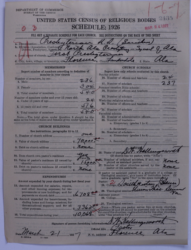 Scan of Presbyterian Church in the United States: 2435