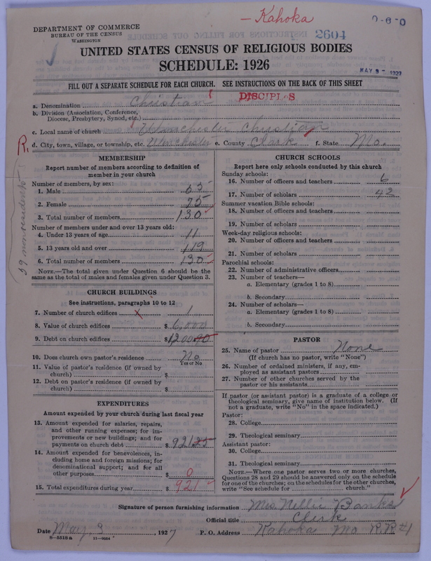 Scan of Disciples of Christ: 2604