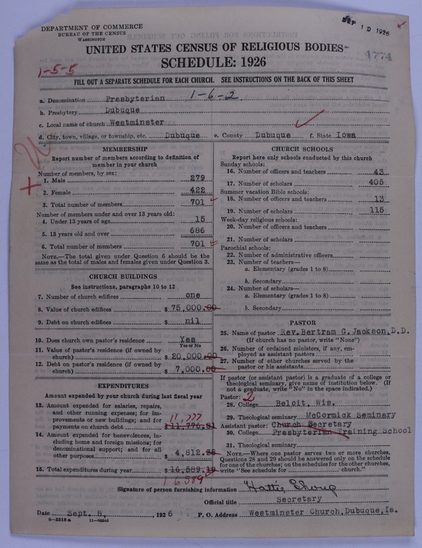 Scan of Presbyterian Church in the United States of America: 4774
