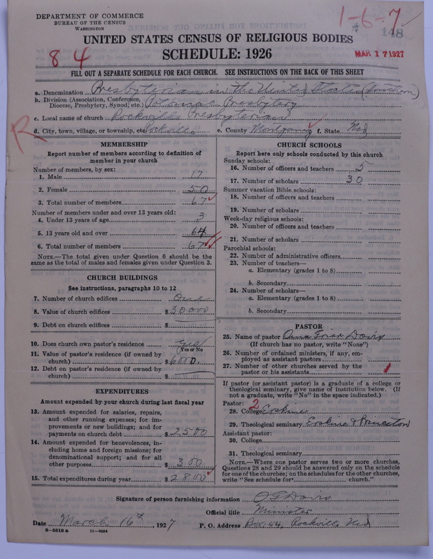 Scan of Presbyterian Church in the United States: 148