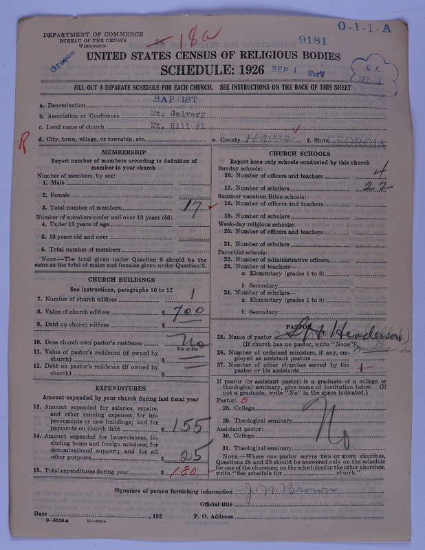 Scan of Negro Baptists: 9181