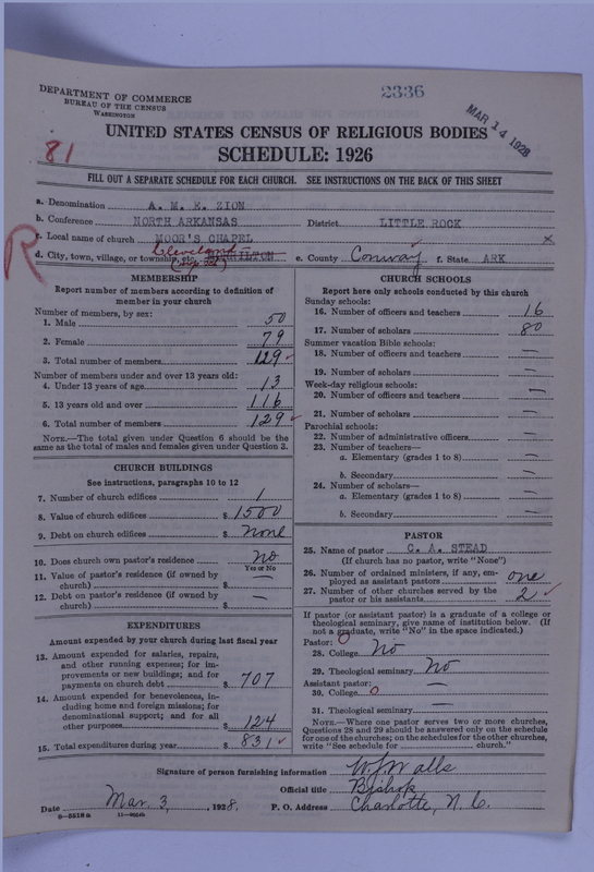 Scan of African Methodist Episcopal Zion Church: 2336