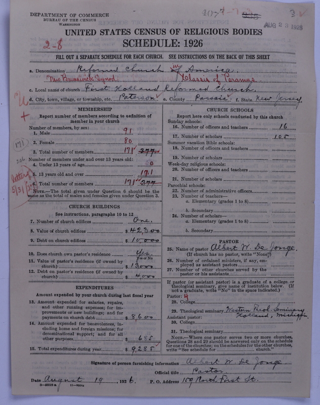 Scan of Reformed Church in America: 407