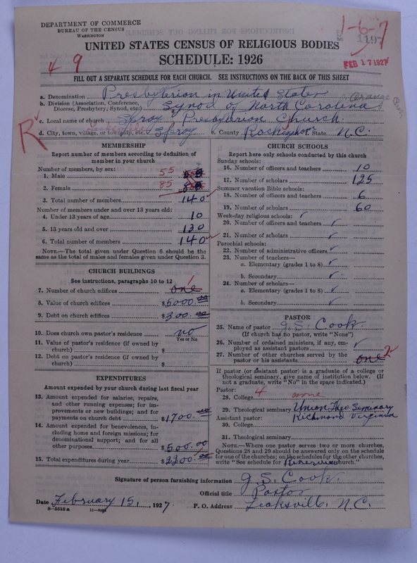 Scan of Presbyterian Church in the United States: 1197