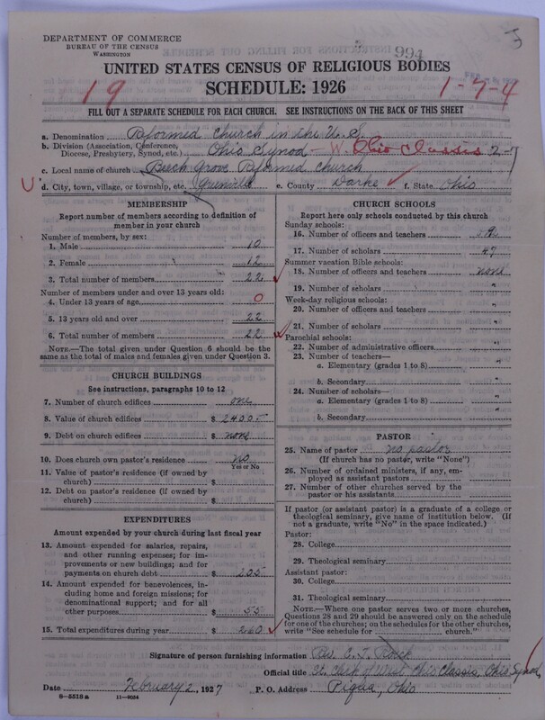 Scan of Reformed Church in the United States: 994