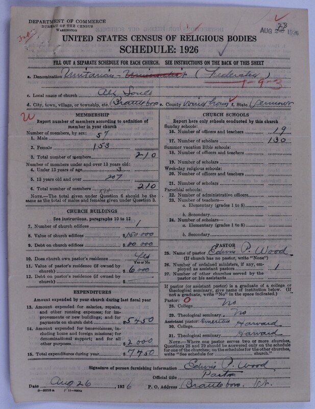 Scan of Federated Churches: 69