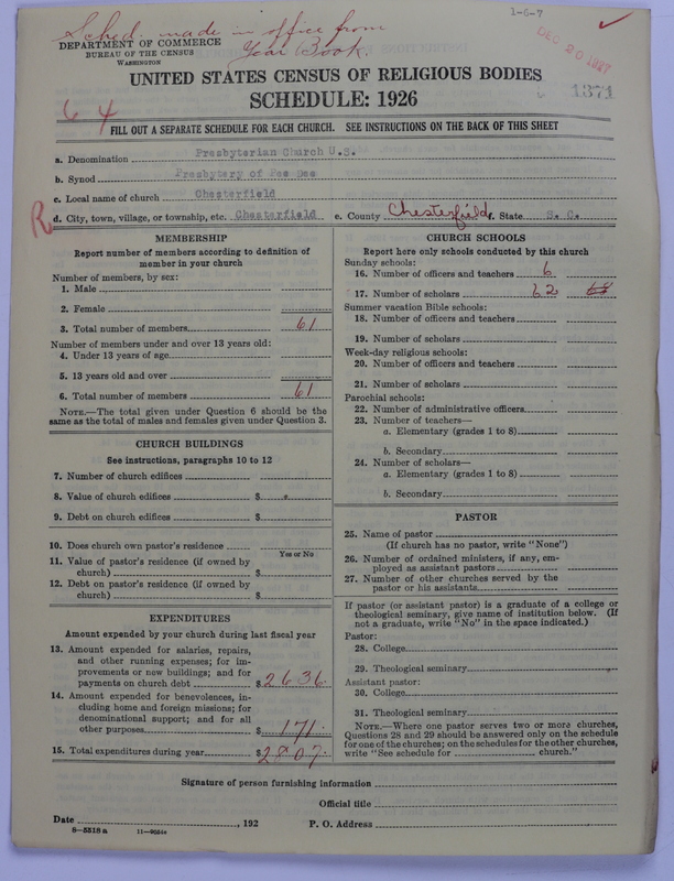 Scan of Presbyterian Church in the United States: 1371