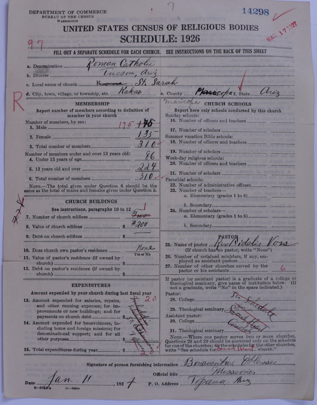 Scan of Roman Catholic Church: 14298