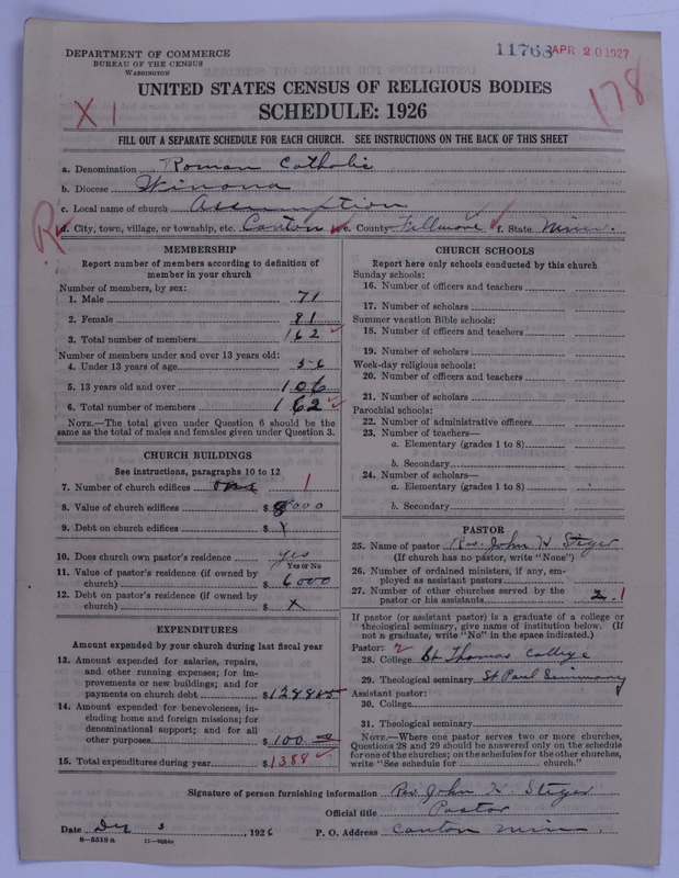 Scan of Roman Catholic Church: 11768