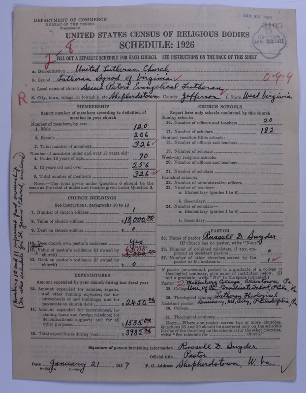 Scan of United Lutheran Church in America: 3105