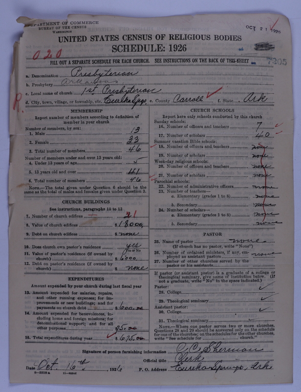 Scan of Presbyterian Church in the United States of America: 7205