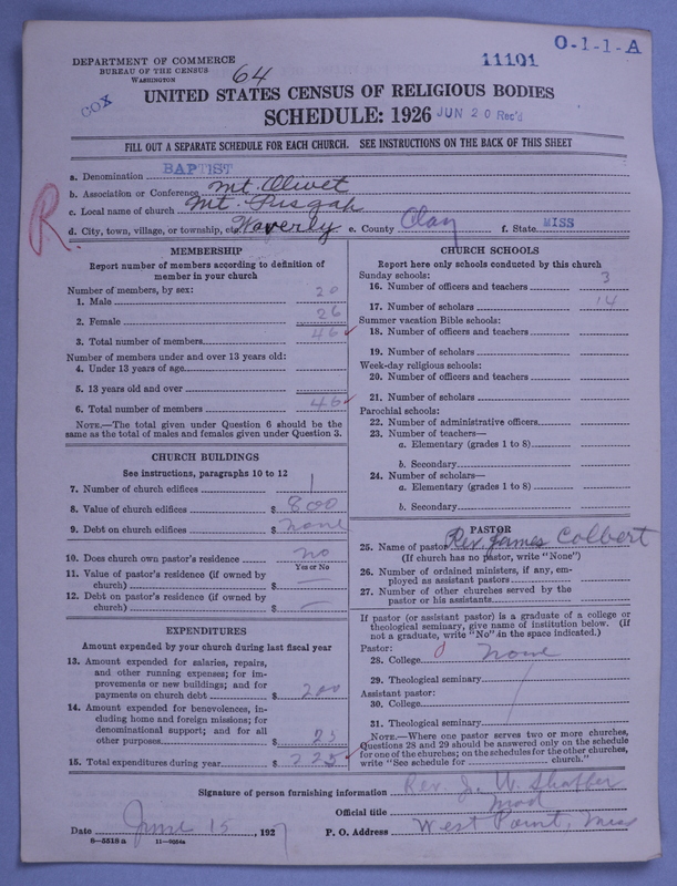 Scan of Negro Baptists: 11101