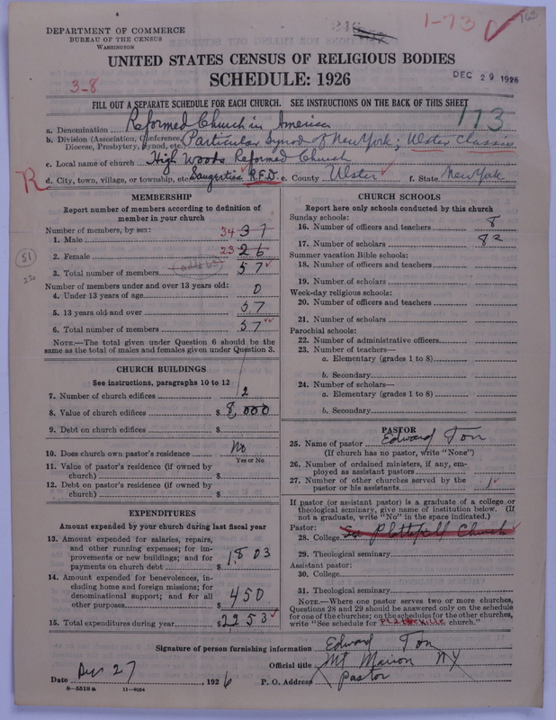 Scan of Reformed Church in America: 246